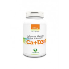 Vital Natus Cálcio + Vitamina D 500mg 